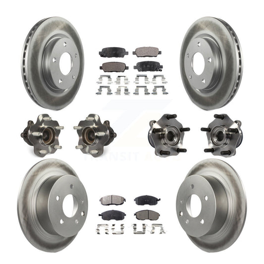 [Avant + Arrière] Kit d'ensemble roulement de roue et moyeu pour Nissan Sentra KBB-111693