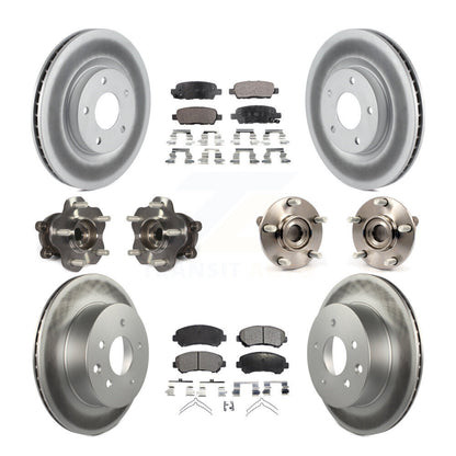 [Avant + Arrière] Kit d'ensemble roulement de roue et moyeu pour 2014-2015 Nissan Rogue Select AWD KBB-111696