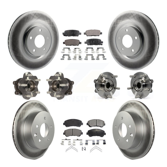 [Avant + Arrière] Kit d'ensemble roulement de roue et moyeu pour Nissan Juke KBB-111697