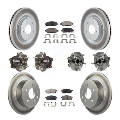 [Avant + Arrière] Kit d'ensemble roulement de roue et moyeu pour Nissan Juke KBB-111698