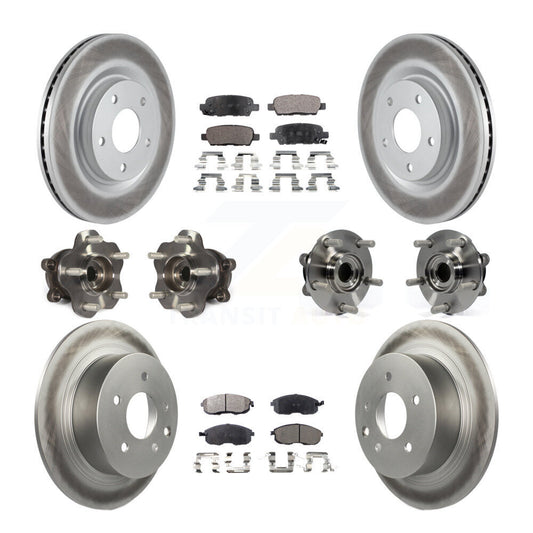 [Avant + Arrière] Kit d'ensemble roulement de roue et moyeu pour Nissan Juke KBB-111698