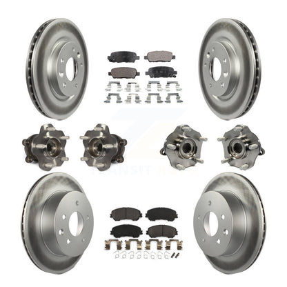 [Avant + Arrière] Kit d'ensemble roulement de roue et moyeu pour Nissan Rogue Sport Qashqai KBB-111699