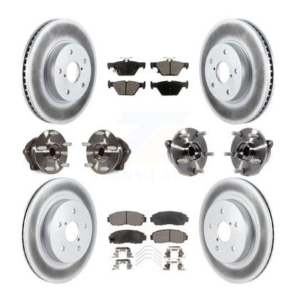 [Avant + Arrière] Kit d'ensemble roulement de roue et moyeu pour 2016-2019 Subaru Legacy 2.5L KBB-111703
