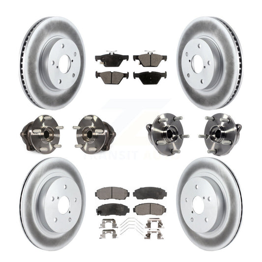 [Avant + Arrière] Kit d'ensemble roulement de roue et moyeu pour 2016-2019 Subaru Legacy 2.5L KBB-111703