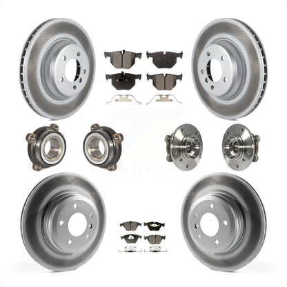 [Avant + Arrière] Kit d'ensemble roulement de roue et moyeu pour 2013 BMW X1 xDrive35i avec AWD KBB-111706 par Transit Auto