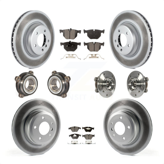 [Avant + Arrière] Kit d'ensemble roulement de roue et moyeu pour 2013 BMW X1 xDrive35i avec AWD KBB-111706 par Transit Auto