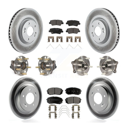 [Avant + Arrière] Kit d'ensemble roulement de roue et moyeu pour Kia Optima avec Electric Parking KBB-111715