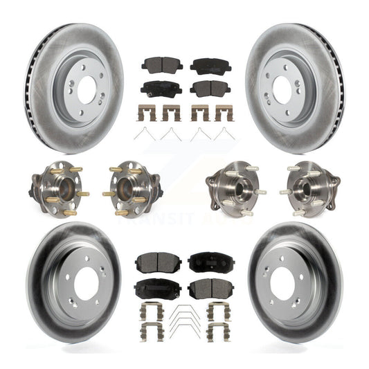 [Avant + Arrière] Kit d'ensemble roulement de roue et moyeu pour Kia Optima avec Electric Parking KBB-111715