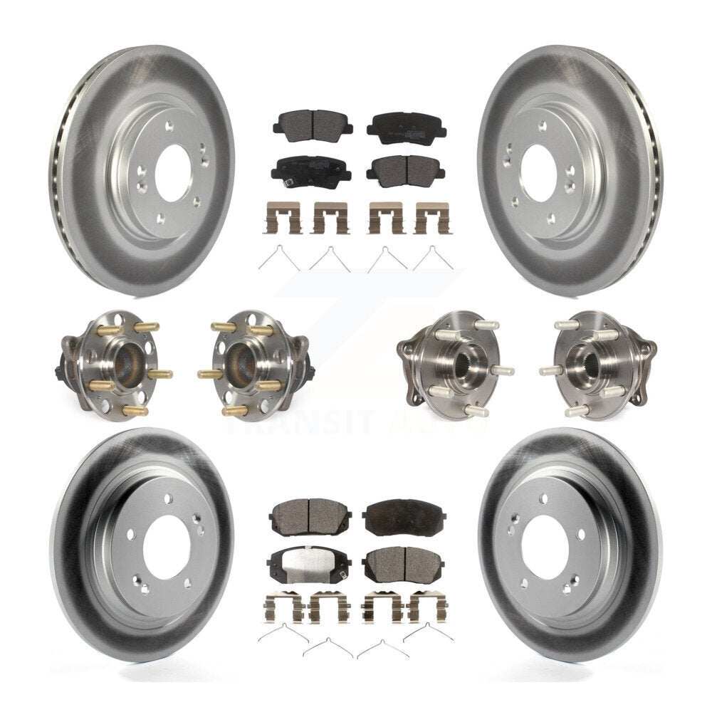 [Avant + Arrière] Kit d'ensemble roulement de roue et moyeu pour Kia Optima avec Electric Parking KBB-111719