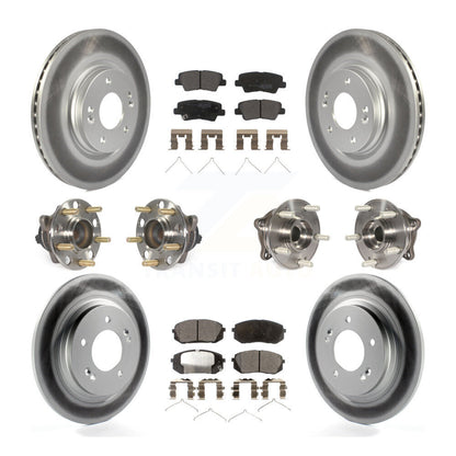 [Avant + Arrière] Kit d'ensemble roulement de roue et moyeu pour Kia Optima avec Electric Parking KBB-111719