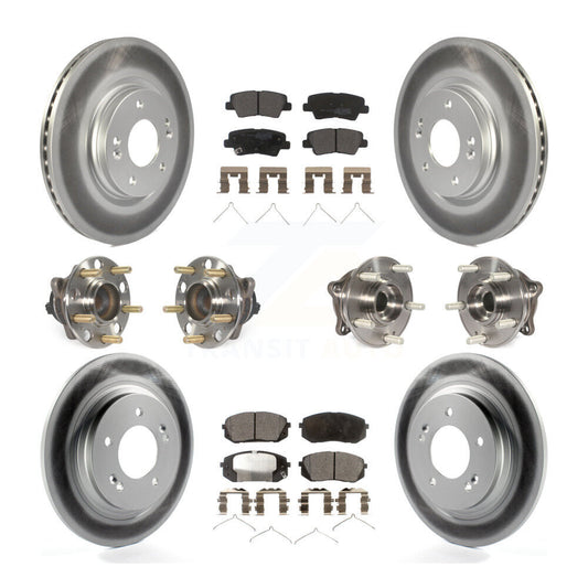 [Avant + Arrière] Kit d'ensemble roulement de roue et moyeu pour Kia Optima avec Electric Parking KBB-111719