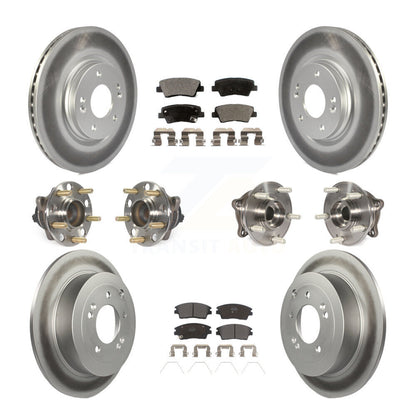 [Avant + Arrière] Kit d'ensemble roulement de roue et moyeu pour Hyundai Tucson Kia Sportage KBB-111721