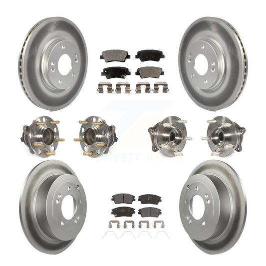 [Avant + Arrière] Kit d'ensemble roulement de roue et moyeu pour Hyundai Tucson Kia Sportage KBB-111721