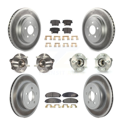 [Avant + Arrière] Kit d'ensemble roulement de roue et moyeu pour Dodge Charger Chrysler 300 Challenger KBB-111722