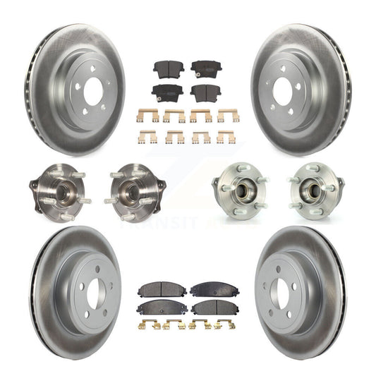 [Avant + Arrière] Kit d'ensemble roulement de roue et moyeu pour Dodge Charger Chrysler 300 Challenger KBB-111722