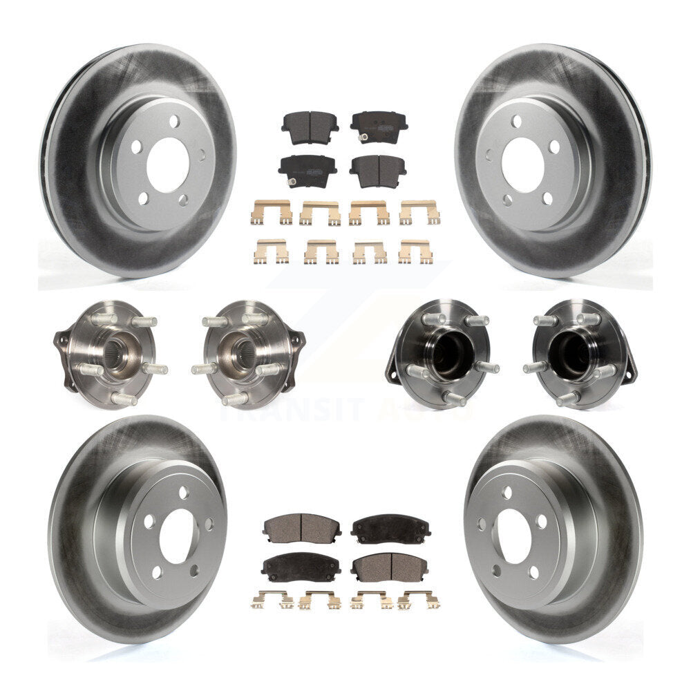 [Avant + Arrière] Kit d'ensemble roulement de roue et moyeu pour Dodge Charger Chrysler 300 Challenger KBB-111724
