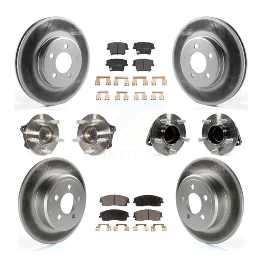 [Avant + Arrière] Kit d'ensemble roulement de roue et moyeu pour Dodge Charger Chrysler 300 Challenger KBB-111724