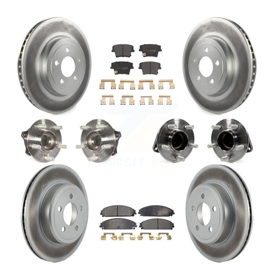 [Avant + Arrière] Kit d'ensemble roulement de roue et moyeu pour Dodge Challenger Chrysler 300 Charger KBB-111725