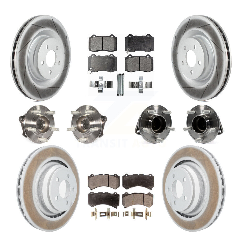 [Avant + Arrière] Kit d'ensemble roulement de roue et moyeu pour Dodge Challenger Charger KBB-111731