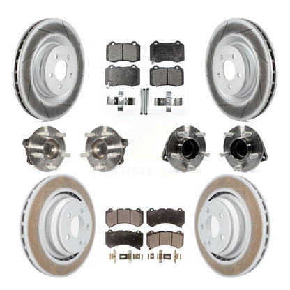 [Avant + Arrière] Kit d'ensemble roulement de roue et moyeu pour Dodge Challenger Charger KBB-111731