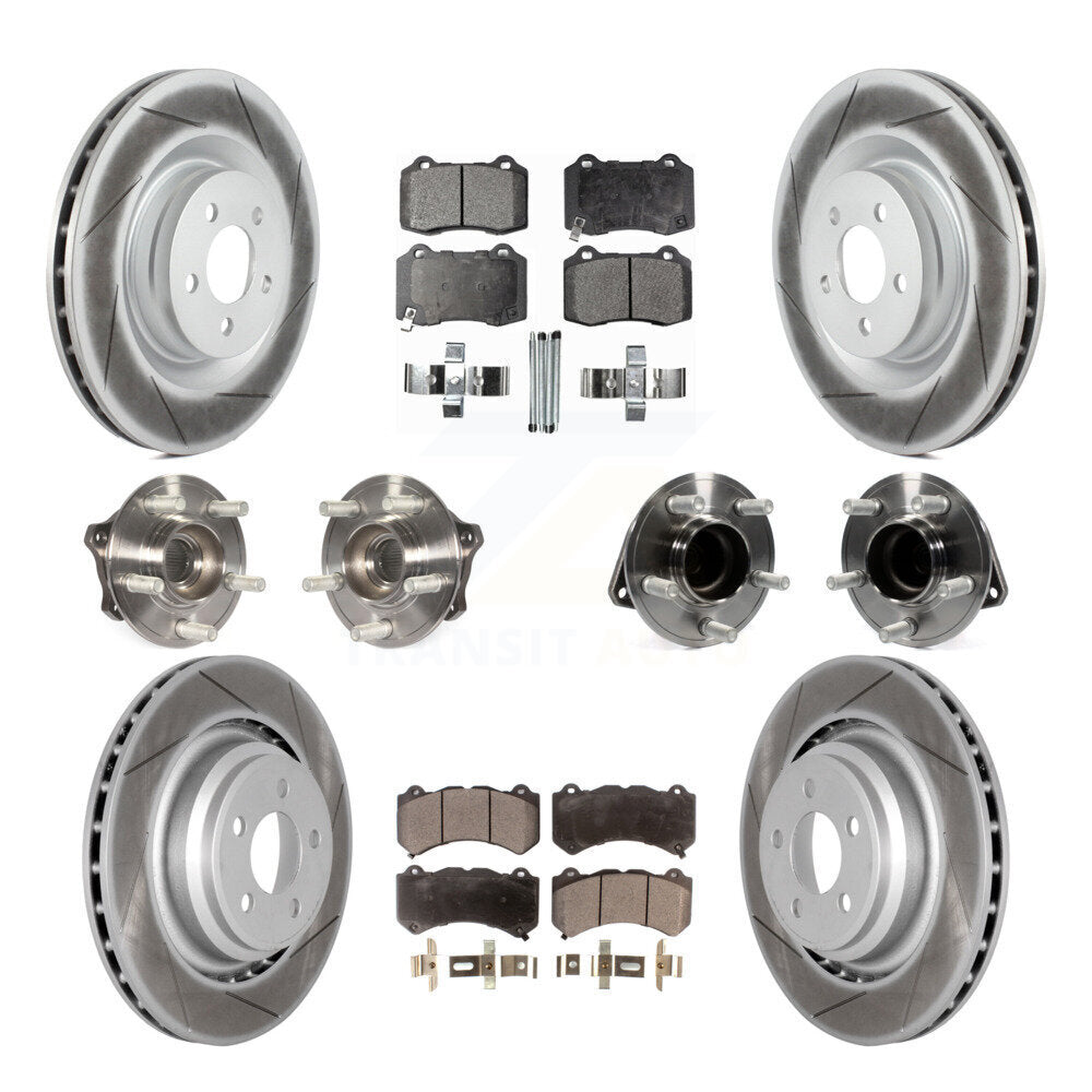 [Avant + Arrière] Kit d'ensemble roulement de roue et moyeu pour Dodge Challenger Charger KBB-111732