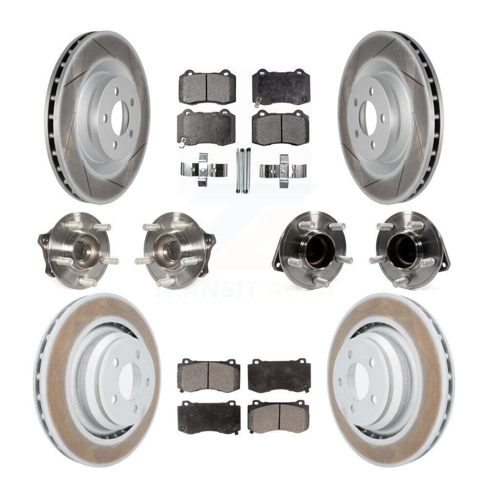 [Avant + Arrière] Kit d'ensemble roulement de roue et moyeu pour Dodge Charger Challenger KBB-111733