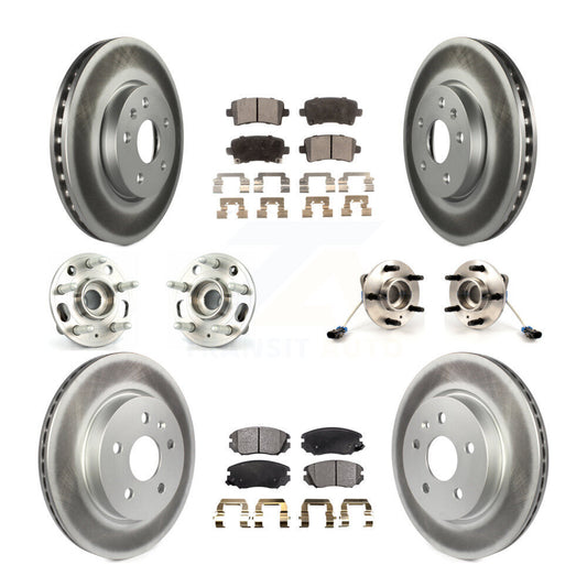 [Avant + Arrière] Kit d'ensemble roulement de roue et moyeu pour 2010 Buick Allure KBB-111749