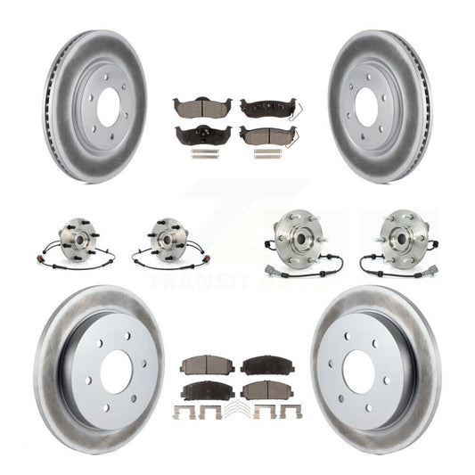 [Avant + Arrière] Kit d'ensemble roulement de roue et moyeu pour Nissan Armada Infiniti QX56 INFINITI KBB-111752