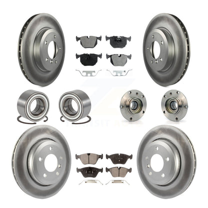 [Avant + Arrière] Kit d'ensemble roulement de roue et moyeu pour 2001-2005 BMW 330Ci 330i KBB-111765