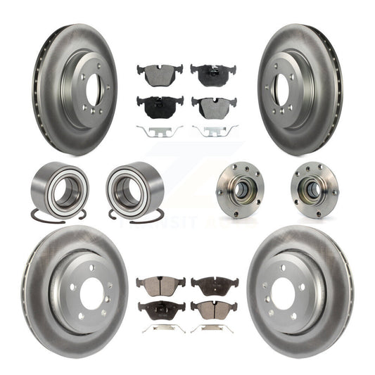 [Avant + Arrière] Kit d'ensemble roulement de roue et moyeu pour 2001-2005 BMW 330Ci 330i KBB-111765