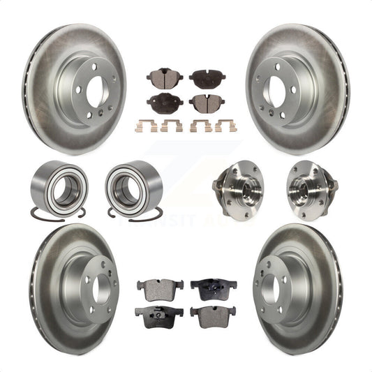 [Avant + Arrière] Kit d'ensemble roulement de roue et moyeu pour BMW X3 KBB-111769 par Transit Auto