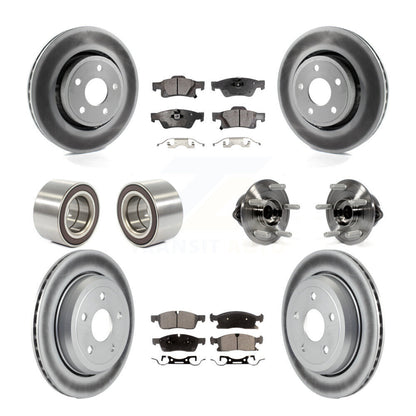 [Avant + Arrière] Kit d'ensemble roulement de roue et moyeu pour Dodge Durango Jeep Grand Cherokee KBB-111772