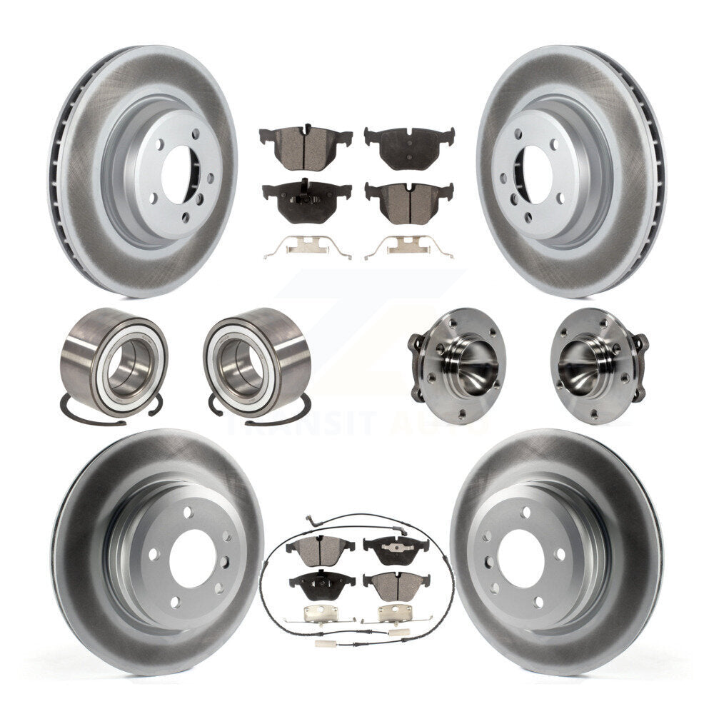 [Avant + Arrière] Kit d'ensemble roulement de roue et moyeu pour BMW 335i 335d 335is KBB-111776