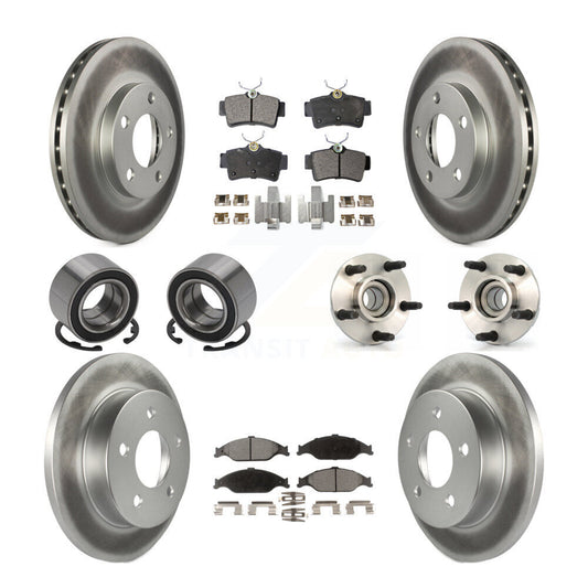 [Avant + Arrière] Kit d'ensemble roulement de roue et moyeu pour 2003 Ford Mustang SVT Cobra 10th Anniversary KBB-111782