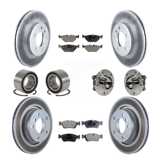 [Avant + Arrière] Kit d'ensemble roulement de roue et moyeu pour 2006 BMW 325Ci KBB-111819