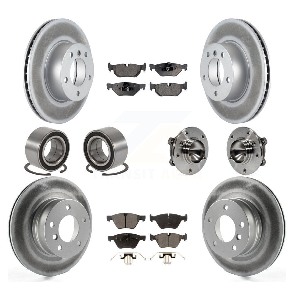 [Avant + Arrière] Kit d'ensemble roulement de roue et moyeu pour 2008-2013 BMW 128i KBB-111821