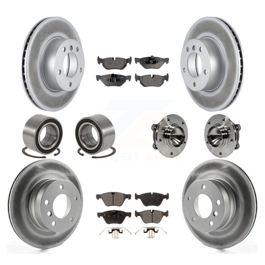 [Avant + Arrière] Kit d'ensemble roulement de roue et moyeu pour 2008-2013 BMW 128i KBB-111821