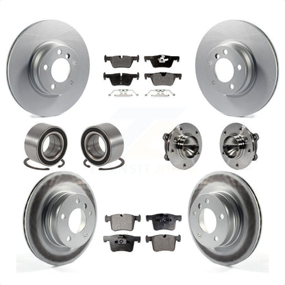 [Avant + Arrière] Kit d'ensemble roulement de roue et moyeu pour 2012 BMW 328i Coupe avec 2.0L sans Blue Painted Calipers KBB-111826 par Transit Auto