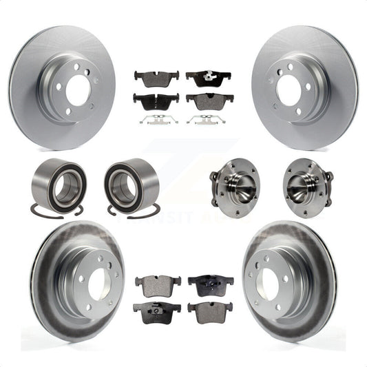 [Avant + Arrière] Kit d'ensemble roulement de roue et moyeu pour 2012 BMW 328i Coupe avec 2.0L sans Blue Painted Calipers KBB-111826 par Transit Auto