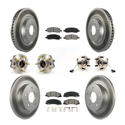 [Avant + Arrière] Kit d'ensemble roulement de roue et moyeu pour 2006-2011 Buick Lucerne 4.6L KBB-111965