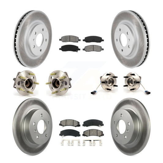 [Avant + Arrière] Kit d'ensemble roulement de roue et moyeu pour Buick Lucerne KBB-111966