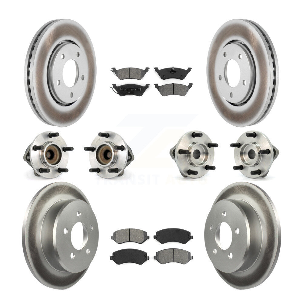[Avant + Arrière] Kit d'ensemble roulement de roue et moyeu pour Dodge Chrysler Town & Country Grand Caravan Voyager KBB-111978