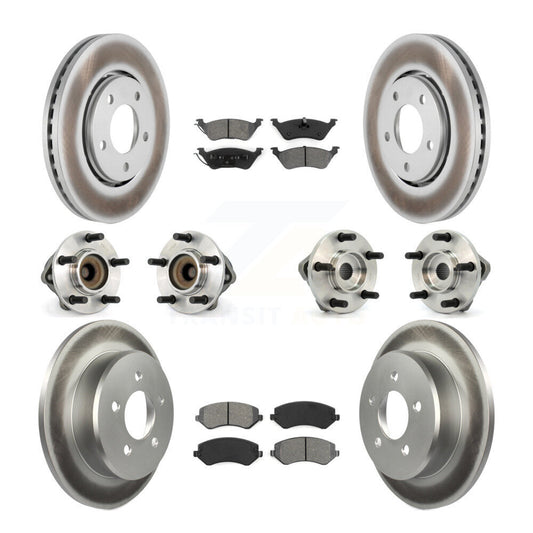 [Avant + Arrière] Kit d'ensemble roulement de roue et moyeu pour Dodge Chrysler Town & Country Grand Caravan Voyager KBB-111978