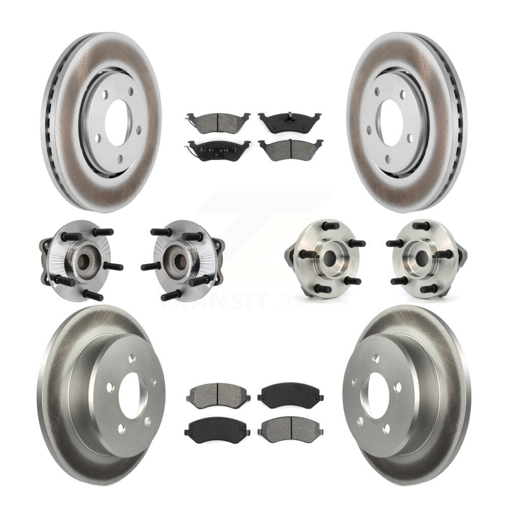 [Avant + Arrière] Kit d'ensemble roulement de roue et moyeu pour Chrysler Town & Country Dodge Grand Caravan KBB-111981