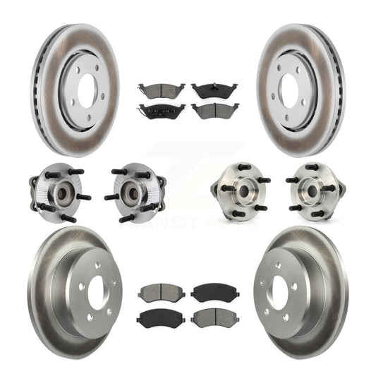 [Avant + Arrière] Kit d'ensemble roulement de roue et moyeu pour Chrysler Town & Country Dodge Grand Caravan KBB-111981