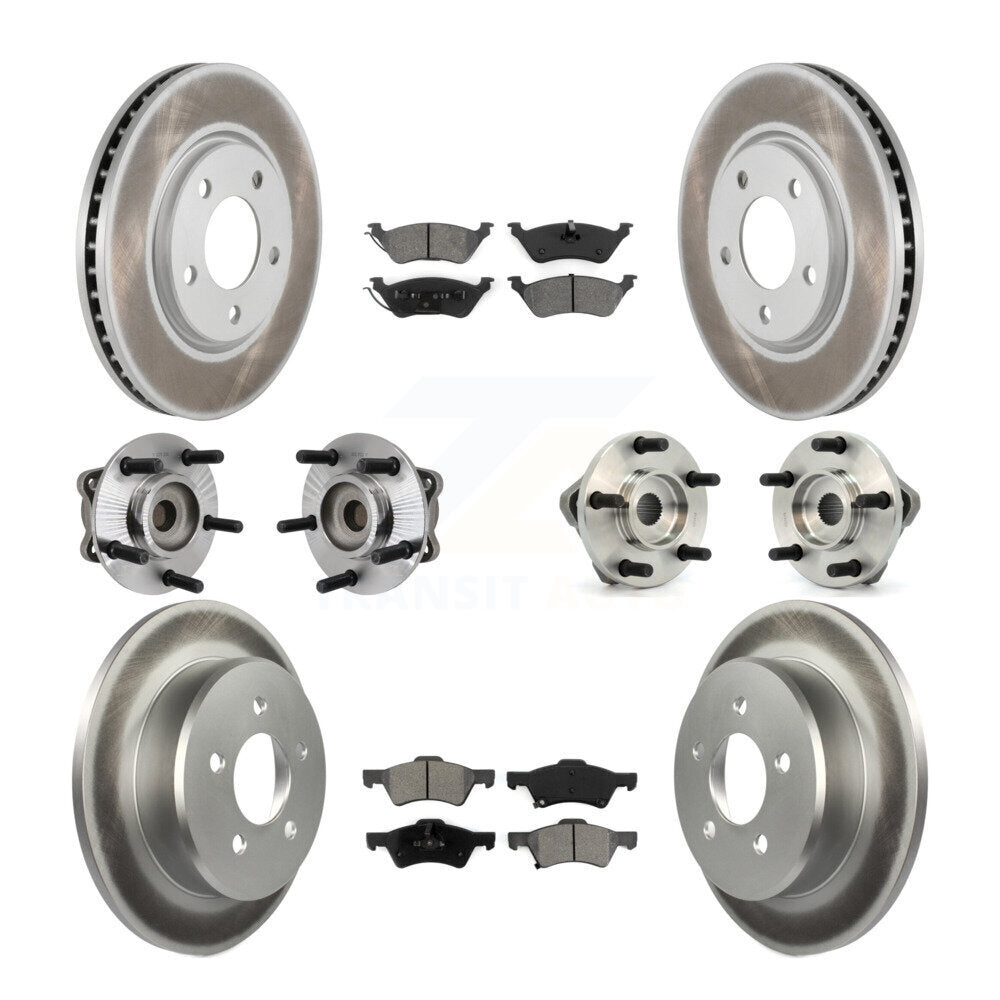 [Avant + Arrière] Kit d'ensemble roulement de roue et moyeu pour Dodge Grand Caravan Chrysler Town & Country KBB-111984