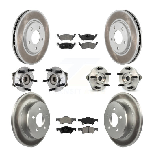 [Avant + Arrière] Kit d'ensemble roulement de roue et moyeu pour Dodge Grand Caravan Chrysler Town & Country KBB-111984