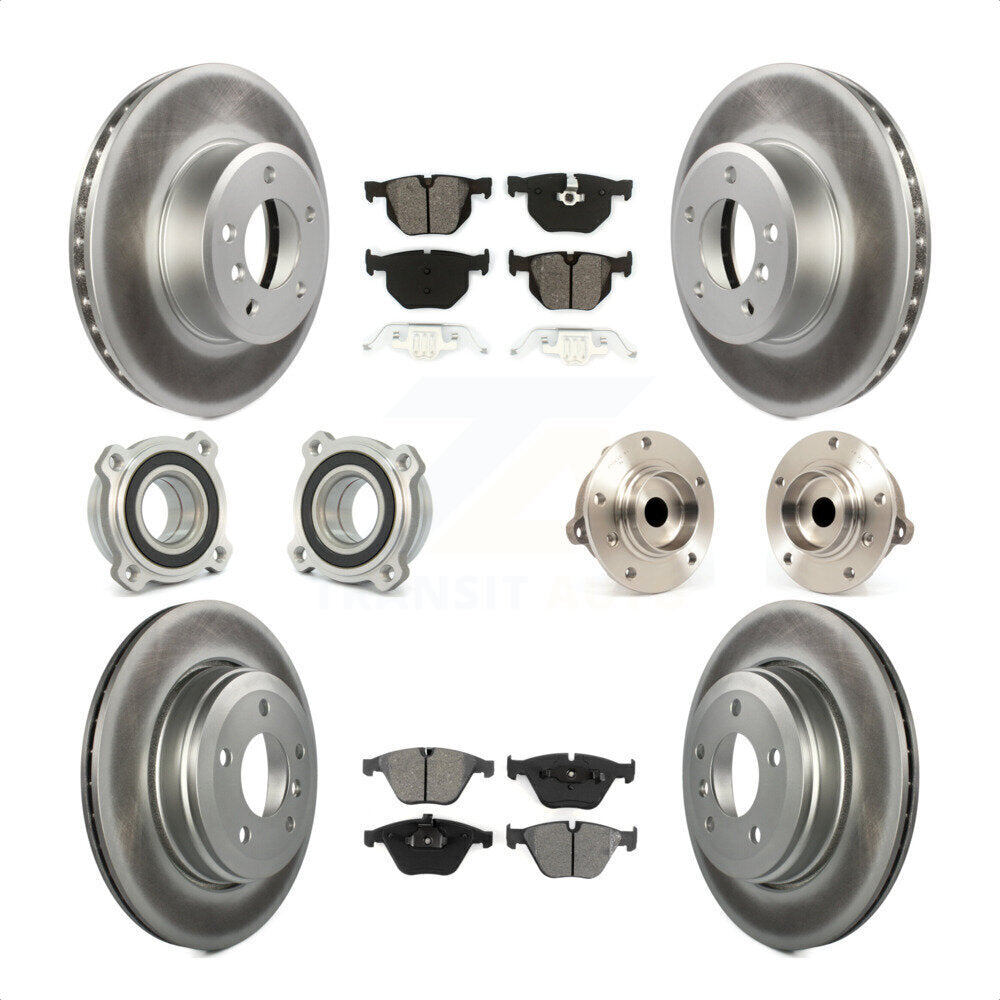 [Avant + Arrière] Kit d'ensemble roulement de roue et moyeu pour BMW 530i 525i 528i KBB-111991 par Transit Auto