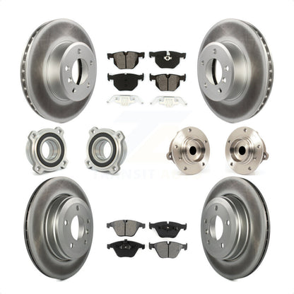 [Avant + Arrière] Kit d'ensemble roulement de roue et moyeu pour BMW 530i 525i 528i KBB-111991 par Transit Auto