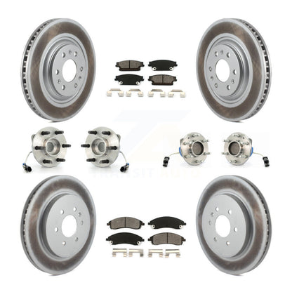 [Avant + Arrière] Kit d'ensemble roulement de roue et moyeu pour Cadillac SRX RWD KBB-111997